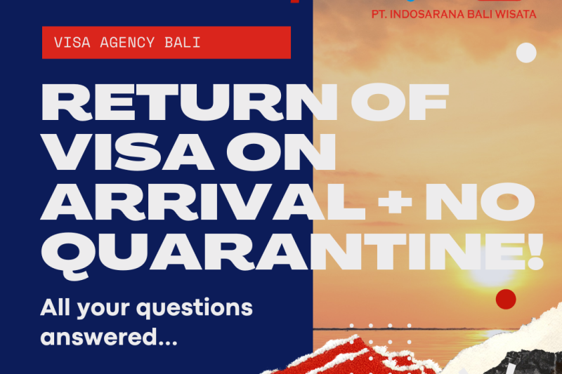 Bali Visa on Arrival & No Quarantine for Travellers from 23 Countries! (2)